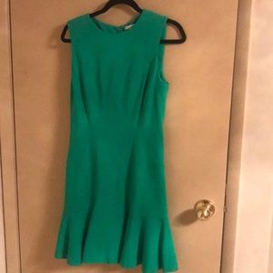 Diane Von fustenburg Kelly green dress